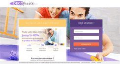 Desktop Screenshot of decofacile.com